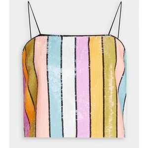 VERONICA BEARD
Harmoni Sequin Top in Multi
